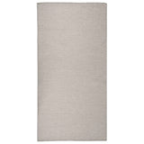 Vidaxl buitenkleed platgeweven 100x200 cm taupe