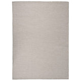 Vidaxl Extérieur tapis plat - Taupe 200x280 cm tissé