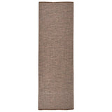 Vidaxl Rug Flat Woven 80x250 cm Brown