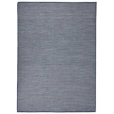Vidaxl Extérieur tapis plat - 200x280 cm tissé bleu