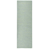 Vidaxl extérieur tapis plat tissé 80x250 cm turquoise