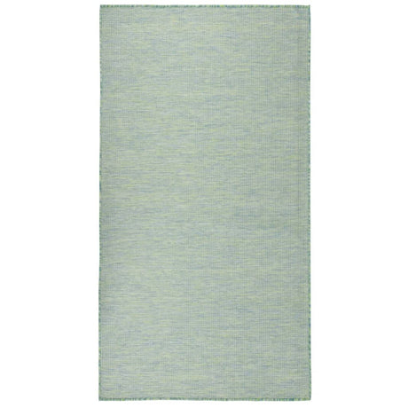 Vidaxl Extérieur tapis plat tissé 140x200 cm turquoise