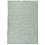 Vidaxl extérieur tapis plat tissé 160x230 cm turquoise