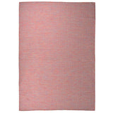 Vidaxl extérieur tapis plat tissé 160x230 cm rouge
