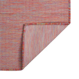 Vidaxl extérieur tapis plat - 200x280 cm tissé rouge