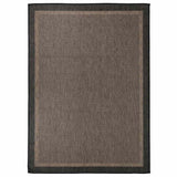 Vidaxl Houstal extérieur Plat - 200x280 cm, brun foncé