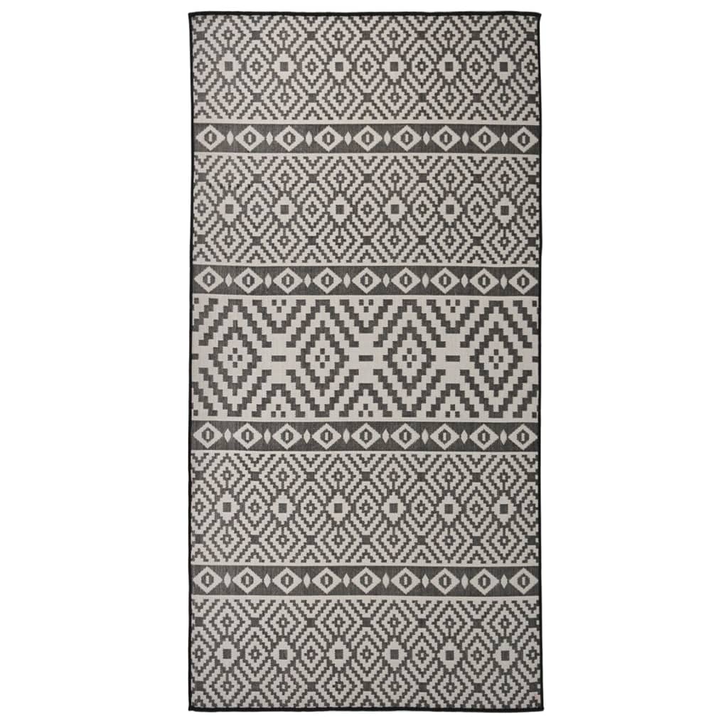 Vidaxl Tapis extérieur avec motif de 100x200 cm à plat.