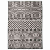 Vidaxl Tapis extérieur avec motif de 200x280 cm à plat.