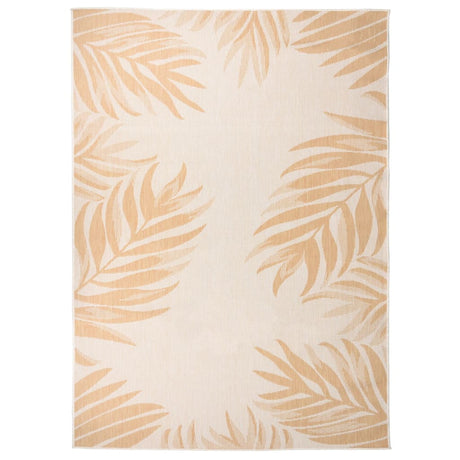 Vidaxl Tapis extérieur avec motif de feuilles à plat 200x280 cm