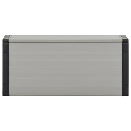 Vidaxl Garden Waste Bin 85x34x40 cm Gray