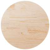 Vidaxl tafelblad ø90x2,5 cm massief grenenhout