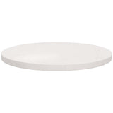 Vidaxl tafelblad ø50x2,5 cm massief grenenhout wit