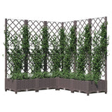 Jardinière Vidaxl avec talon