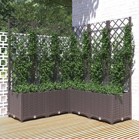 Jardinière Vidaxl avec talon