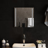 Vidaxl Bathroom Mirror LED 40x40 cm