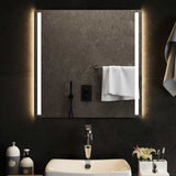 Miroir de salle de bain Vidaxl LED 60x60 cm