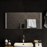 Vidaxl Specchio da bagno LED 90x40 cm