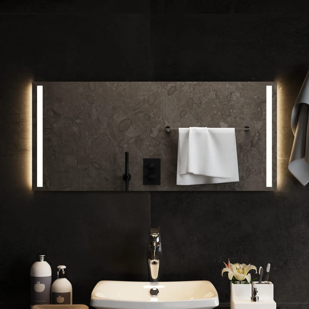 Vidaxl Specchio da bagno LED 90x40 cm