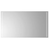 Miroir de salle de bain Vidaxl LED 90x50 cm