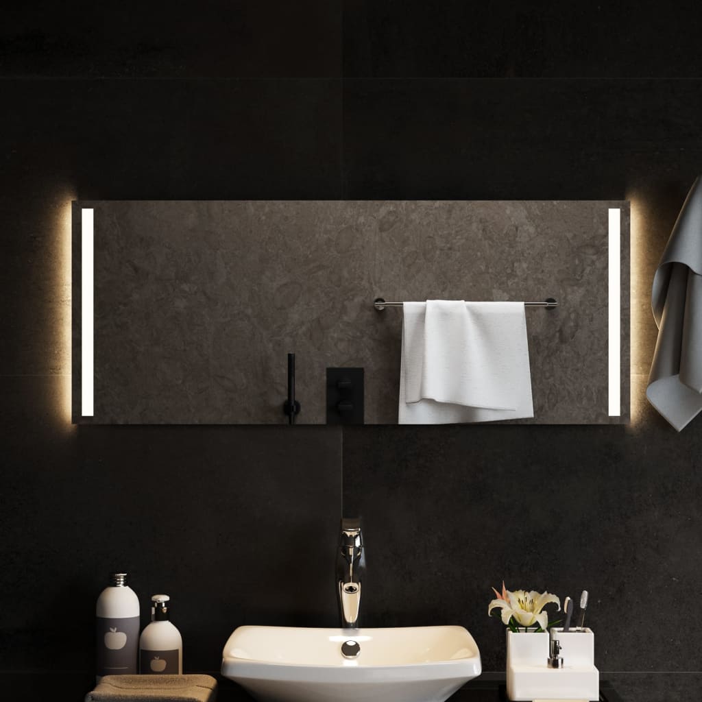 Vidaxl Bathroom Mirror LED 100x40 cm