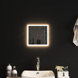 Vidaxl Specchio da bagno LED 30x30 cm