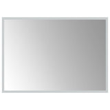 Miroir de salle de bain Vidaxl LED 70x50 cm