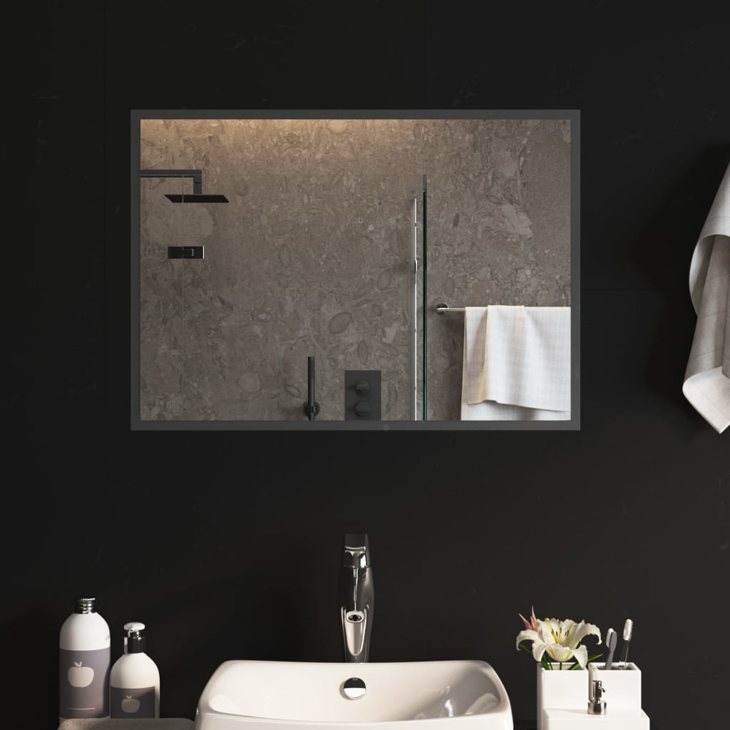 Vidaxl Mirror de baño LED 70x50 cm