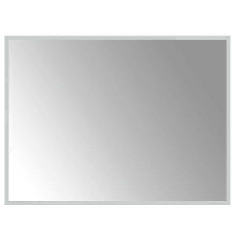 Miroir de salle de bain Vidaxl LED 80x60 cm