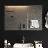 Miroir de salle de bain Vidaxl LED 90x60 cm