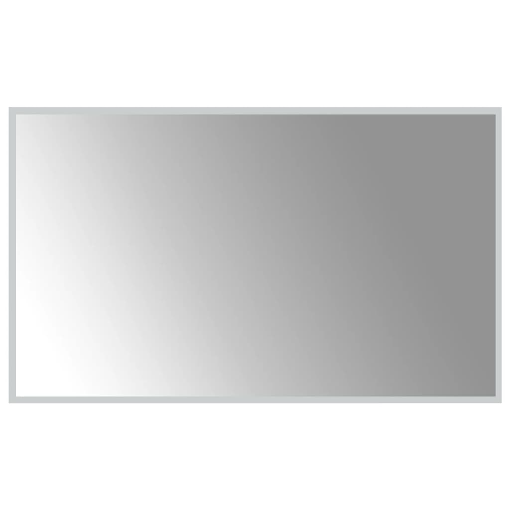 Miroir de salle de bain Vidaxl LED de 100x60 cm