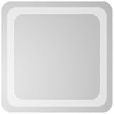 Miroir de salle de bain Vidaxl LED 40x40 cm