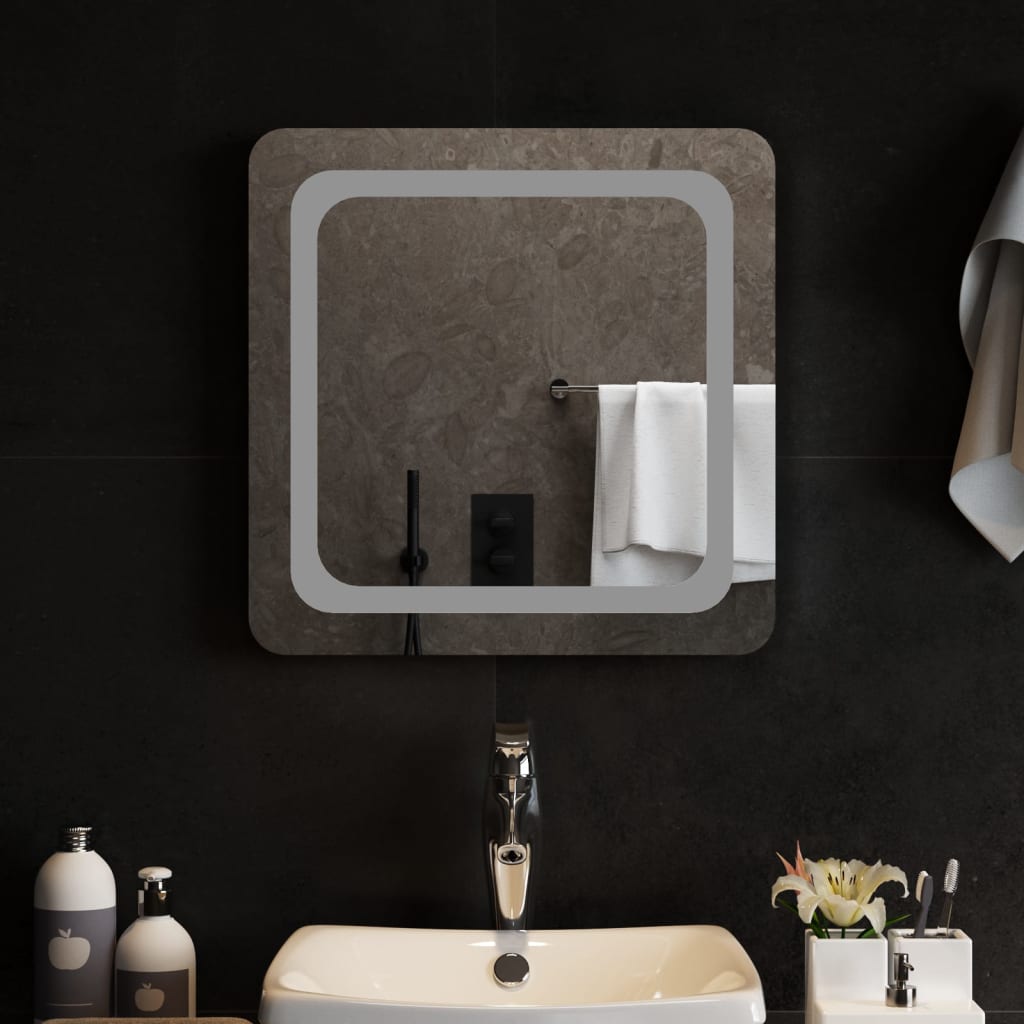 Vidaxl Mirror de baño LED 50x50 cm