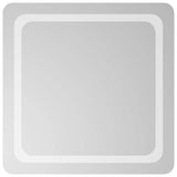 Miroir de salle de bain Vidaxl LED 60x60 cm