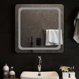 Miroir de salle de bain Vidaxl LED 60x60 cm
