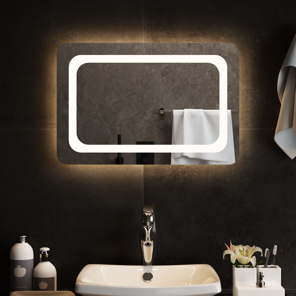 Vidaxl Bathroom Mirror LED 60x40 cm