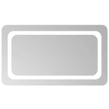 Miroir de salle de bain Vidaxl LED 70x40 cm