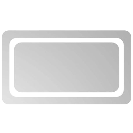 Miroir de salle de bain Vidaxl LED 70x40 cm