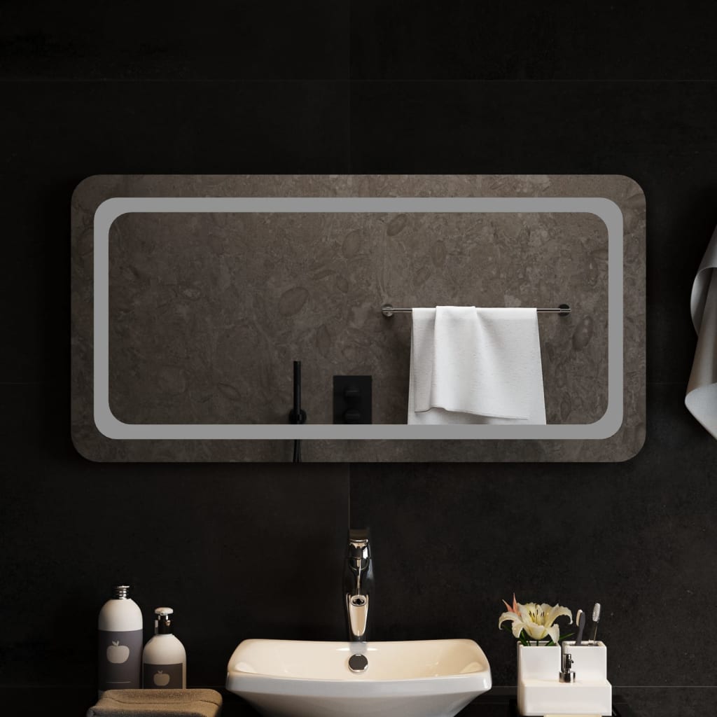 Vidaxl Specchio da bagno LED 100x50 cm