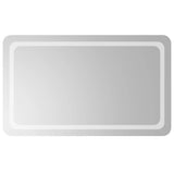 Vidaxl Bathroom Mirror LED 100x60 cm