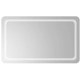 Miroir de salle de bain Vidaxl LED de 100x60 cm