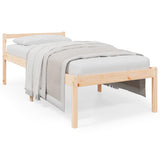 Vidaxl seniorenbed massief grenenhout 90x200 cm