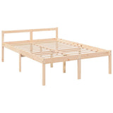 Vidaxl seniorenbed massief grenenhout 140x200 cm