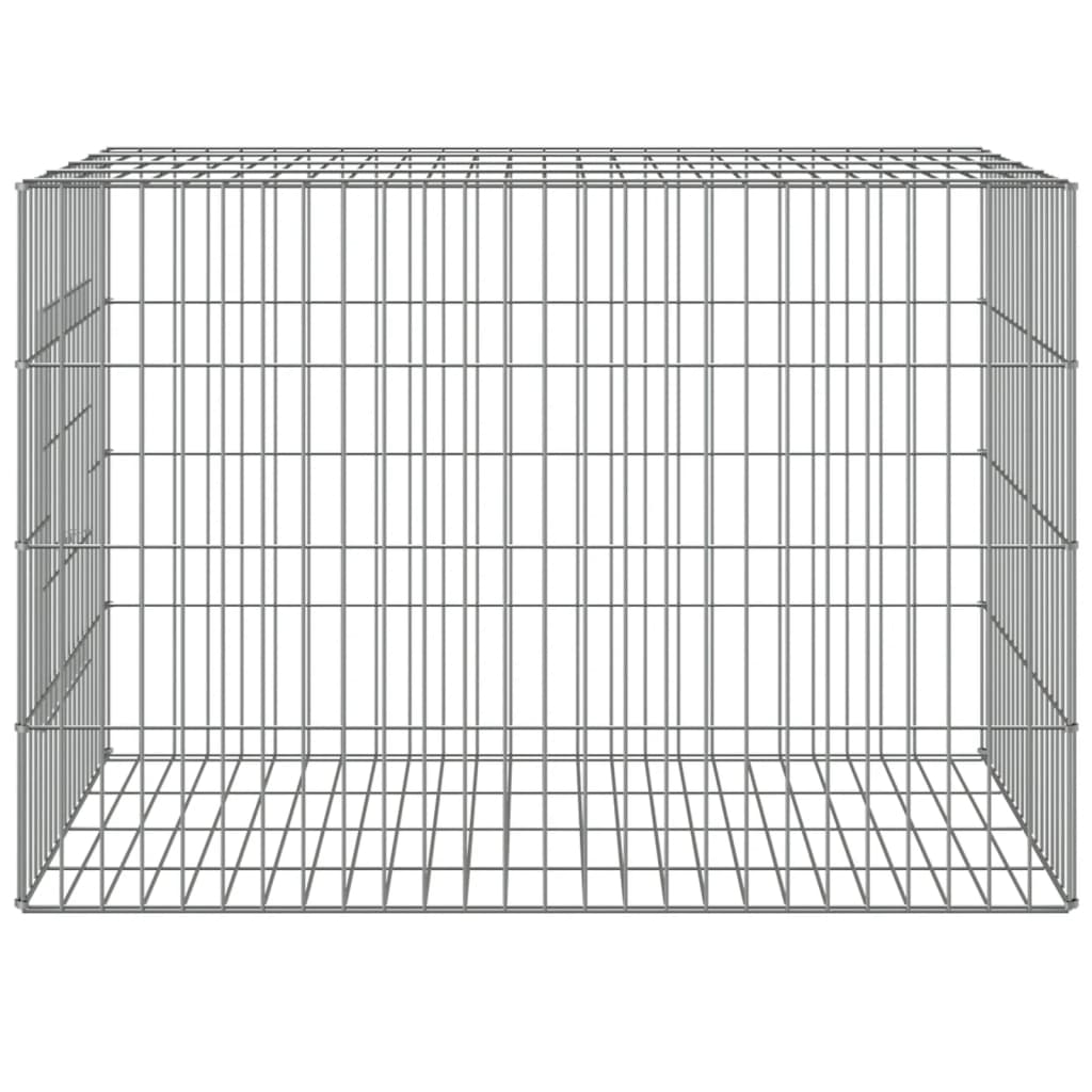 Vidaxl Cage de lapin 78x54x54 cm fer galvanisé
