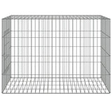 Vidaxl Cage de lapin 78x54x54 cm fer galvanisé