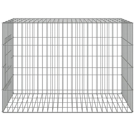 Vidaxl Cage de lapin 78x54x54 cm fer galvanisé