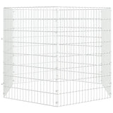 Vidaxl Animal Enclosure 6 Pannelli 54x80 cm Galvanizzato