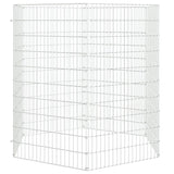 Vidaxl Refugio de animales 6 paneles 54x100 cm de hierro galvanizado