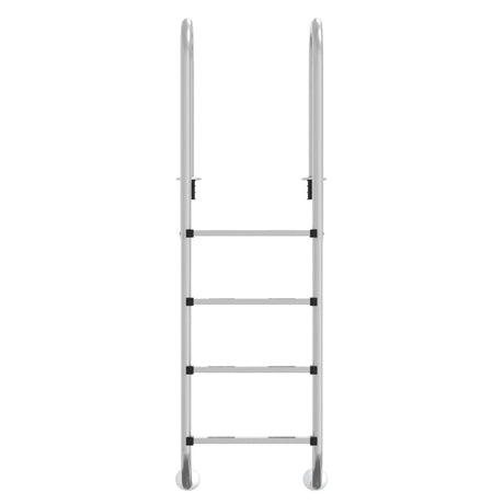 Échelle de piscine Vidaxl 54x38x184.5 cm 304 Acier inoxydable