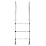 Vidaxl Swimming Pool Ladder 54x38x158 cm 304 Rustfrit stål