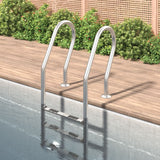 Vidaxl Swimming Pool Ladder 54x38x158 cm 304 Rustfrit stål